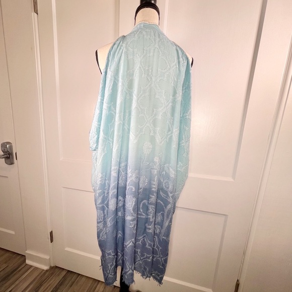 Open shoulder dress / kaftan / cover up - Picture 6 of 7